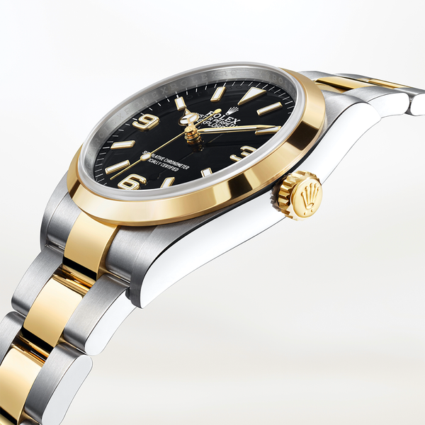 Crown watch sales flat style dameshorloge
